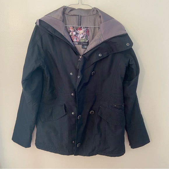 Burton Jackets & Blazers - Like New Burton Black Ski/Snow Board Jacket size Small